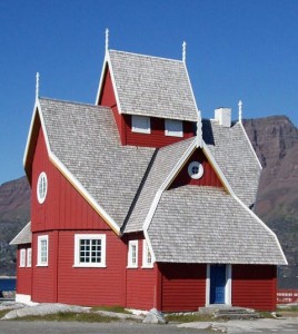Godhaven Kirke på Grønland