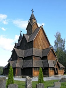 Heddal Stavkirke i Norge